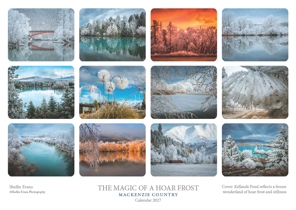 The Magic of a Hoar Frost- 2027 Calendar