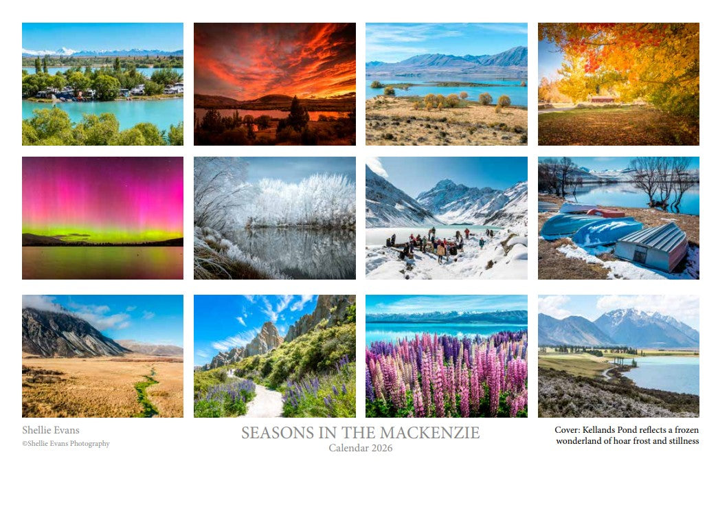 Seasons in the Mackenzie- 2026 Calendar